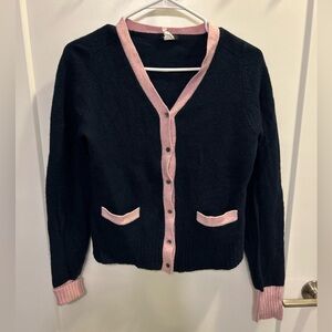 J. Crew 100% Lambs Wool Cardigan